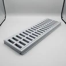 Ralo Linear 50x15 Grelha Durável Com ARO, Garagem, Quintal, Corredores, Churrasqueiras