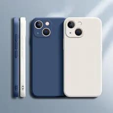 Capa De Telefone Quadrada De Silicone Líquido Para iPhone 17 Air 16E 15 14 Plus 11 12 13 14 Pro Max mini Capas Protetora