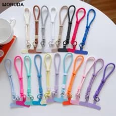 Cordão Curto Ajustável Para Celular , Universal Colorido Mão , Corda Capa De Acessórios