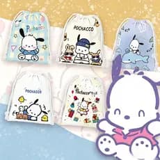 Bolsa De Presente Fofa POCHACCO Com Cordão Armazenamento De Desenhos Animados Brinquedos Goodies Festa De Doces De Anive