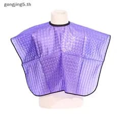 gongjing5 . Capa De Cabeleireiro Estilo Curto TH , Tingimento De Cabelo , Xale , Reutilizável , À Prova D'água , Salão D