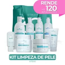 Limpeza de Pele Confortavel ( sem Dor) Kit - 8 Itens + Bolsa