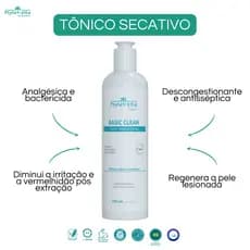 Loção Tônica Secativa Limpeza De Pele Basic Clean 350ml