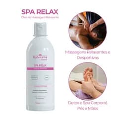 Óleo de Camomila e Erva Doce Relaxante - Spa Relax 500ml Phytotratha