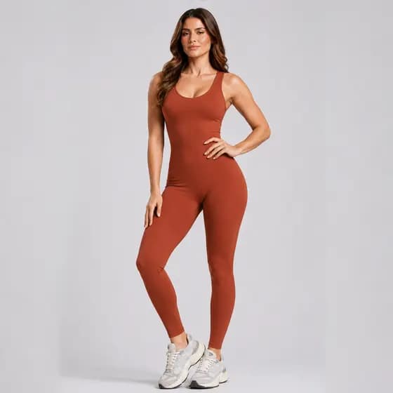 Macacão Longo Legging Fitness Academinha sem transparencia confortavel e seguro para seus treinos