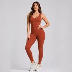 Macacão Longo Legging Fitness Academinha sem transparencia confortavel e seguro para seus treinos