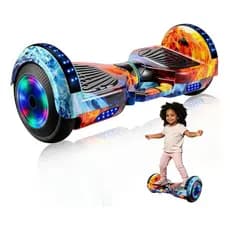 🔥Estrutura de liga de alumínio🔥Hoverboard 6.5 Led Bluetooth Auto Equilíbrio + Cores