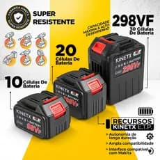 Bateria Recarregável 298/198/98VF Carregador Lithium Lava Jato Lavadora Portátil De Alta Pistola Parafusadeira