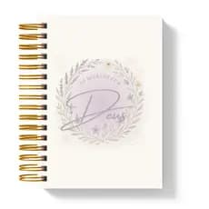 CADERNO DEVOCIONAL MEU TEMPO COM DEUS PLANNER ESTUDO DIÁRIO DA BÍBLIA COM CAPA DURA