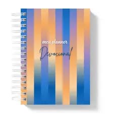 CADERNO DEVOCIONAL MEU TEMPO COM DEUS PLANNER ESTUDO DIÁRIO DA BÍBLIA COM CAPA DURA