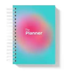 Planner Permanente Feminino A5 | Agenda Perpétua Sem Data | Organização, Metas e Produtividade