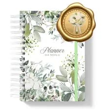 Planner da Noiva A5 | Organização Completa do Casamento | Cerimônia, Festa e Lua de Mel | WorkPink