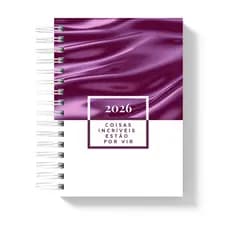 Work PiNK  Agenda 2026 Capa Dura Negócios e Organização Pessoal