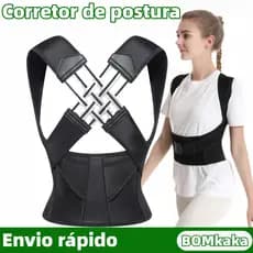 Colete Corretor de Postura Magnético Unissex – Alivia Dor nas Costas, Corrige Kyphose, Melhora Postura Sentada e Em Pé
