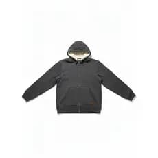 Moletom Masculino Forrado com Capuz e Zíper Frio Quentinho Casual Inverno