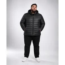 Jaqueta Puffer Masculina Plus Size Gominho Forrada Inverno