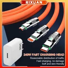 Data cable/ Fast charging charger 240W/120W Data cable/Type-C / Cable FOR/ iPhone ios /USB Androi