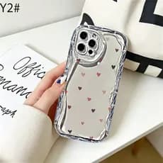 Capa Para Redmi Note 14 Pro 13 12 11 10 9 8 14C 13C 12C 10C 9A POCO X7 C75 C65 Coração em cores contrastantes
