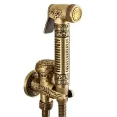 Ducha Higiênica Bronze Retrô Vintage Luxo Chuveirinho Bronze
