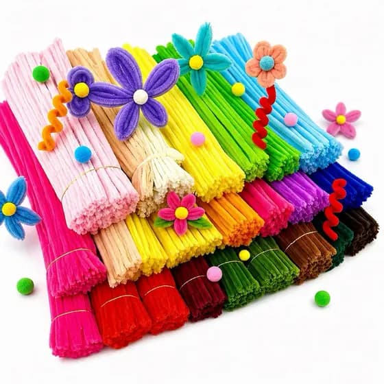 Haste de chenille kit 100 und limpador de cachimbo 30c