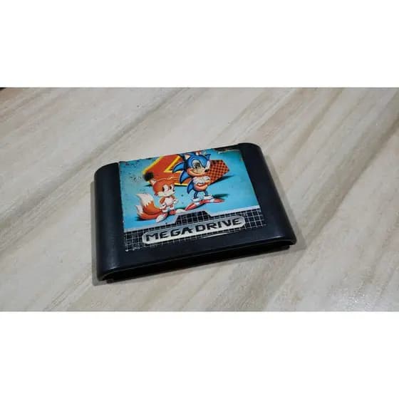 Jogo Mega Drive Sonic 2 Original Sega Tec Toy Tudo Ok! Ll899