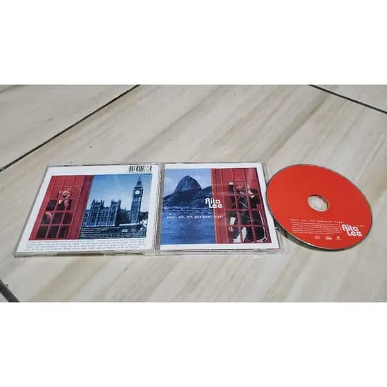 Cd Rita Lee - Aqui, Ali, Em Qualquer Lugar.  Tudo Ok!! L788