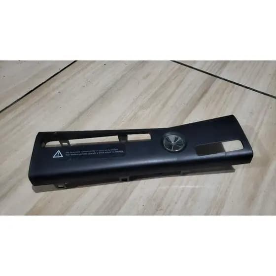 Frente Da Carcaça Do Xbox 360 Slim Com Flat De Liga/desliga!
