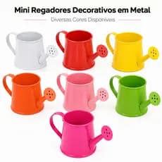 Mini Regadores de Metal Vasinhos Para Decoração Festas Lembrancinhas