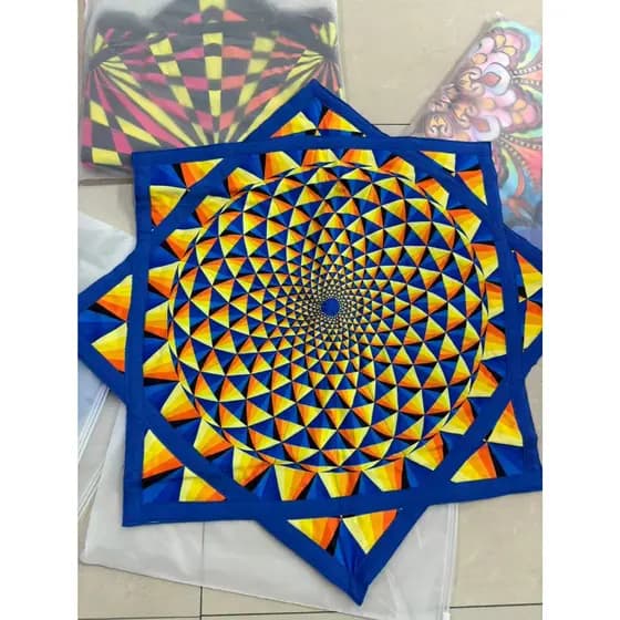 Cachecol Rotativo Flow Star Dapo Star |     Brinquedo de Rodas Fácil de Usar para Crianças e Adultos - Diversão em Carna