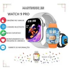 Smartwatch Serie 9 Ilha Dinamica NFC Chat GPT GPS 2GB foto 47mm Original