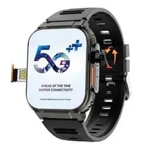 Smartwatch 5G AI com Chip e Câmera Tela AMOLED 49mm 16GB NFC Chamadas GPS e Monitor de Saúde