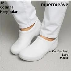 Sapato Hospitalar Enfermagem Feminino Confortável Profissional