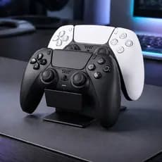 Suporte Controle Gamer PS5 PS4 Xbox Porta Controle Videogame Base Organizador Mesa Setup Gamer