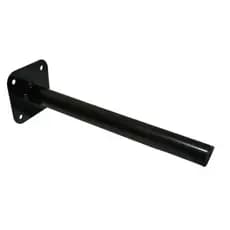 Suporte Anilha Expositor Parede Aço preto fixo