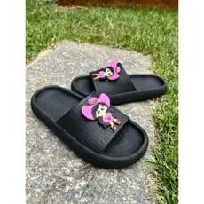 Chinelo Slide Nuvem Infantil Boiadeira Ana Castela Sandália Macia