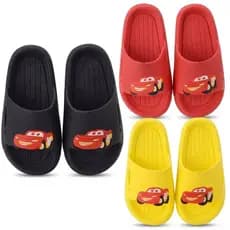Chinelo Slide Infantil Carros Sandália Confortável Antiderrapante Menino