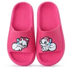 Chinelo Slide Nuvem Infantil Menina Gatinha Marie Leve Confortável