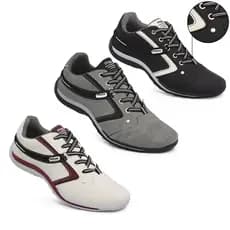 Kit 3 Pares Sapatenis Masculino Philos West Tênis Casual Original Confortável