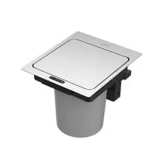 Lixeira de Embutir com Sensor Tramontina Design Collection Next em Aço Inox com Balde Plástico 5 L