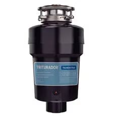 Triturador de Resíduos Alimentares Tramontina para Cubas ou Pias com Furação para Válvula de 4 1/2" com Potência de 0,75