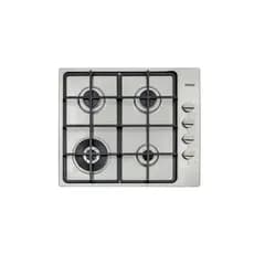 Cooktop Gás Tramontina Square Aço Inox Trempes Ferro Fundido C/Acendimento Auto. 4 Queimadores