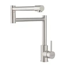 Misturador Monocomando Tramontina Flexion em Aço Inox com Acabamento Acetinado