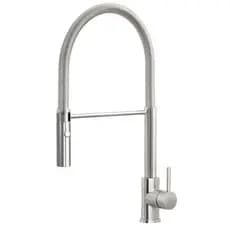Misturador Monocomando Tramontina Versatile em Aço Inox com Bica Móvel