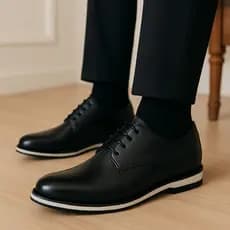 Sapato Masculino Oxford Social Elegante Macio Leve Casamento Dia A Dia