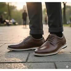 Sapato Casual Masculino Oxford Classico Sapatenis Social Confortável Casamento Festa Trabalho Dia a Dia Top Envio Já