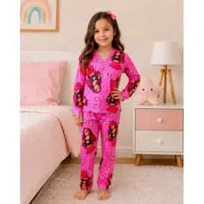 Pijama Infantil menina Temático personagem Emily Vick Skay Minnie