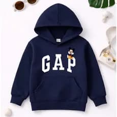 Moletom INFANTIL Canguru com Capuz - Unissex estampa GAP