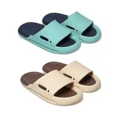 Kit 2 Pares Chinelo Infantil Slide – Macio, Confortável e Maleável | Antiderrapante e Fácil de Lavar
