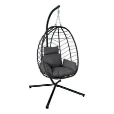 Cadeira Balanço Suspensa Serenelife Com Suporte Para Jardim