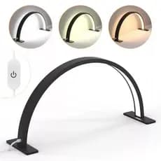 Luminaria Meia Lua Estetica Mesa Spa Arco 3 Tons Ajustavel Salao Beleza Limpeza De Pele